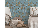 Vintage Bluets Pattern, a Pattern Graphic by MouseGrey (Thumbnail 12 of 14)