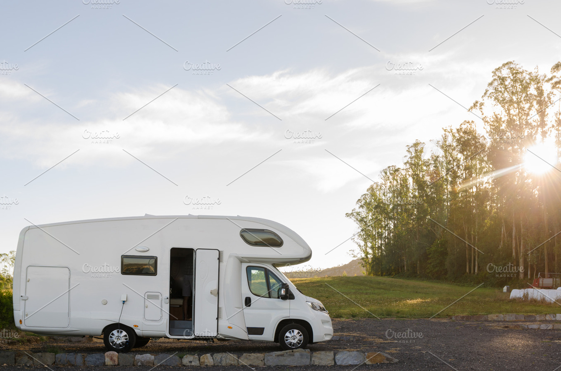 Holiday trip in motorhome., a Transportation Photo by BREATING NATURE