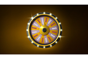 Casino fortune wheel spin, an Object Illustration by art PVP - market