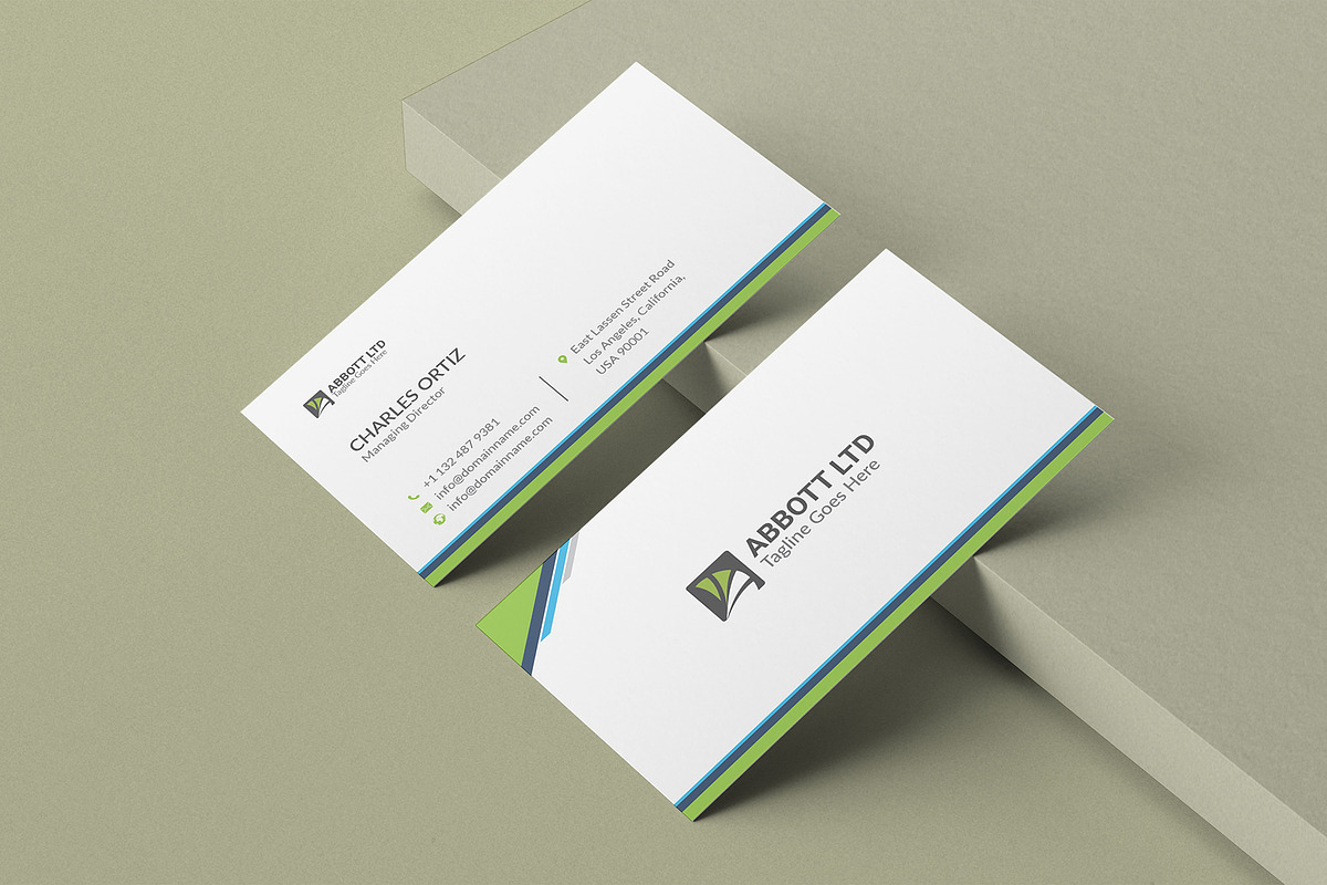 Business Card, a Business Card Template by DesignDevisers (Photo 6 of 10)