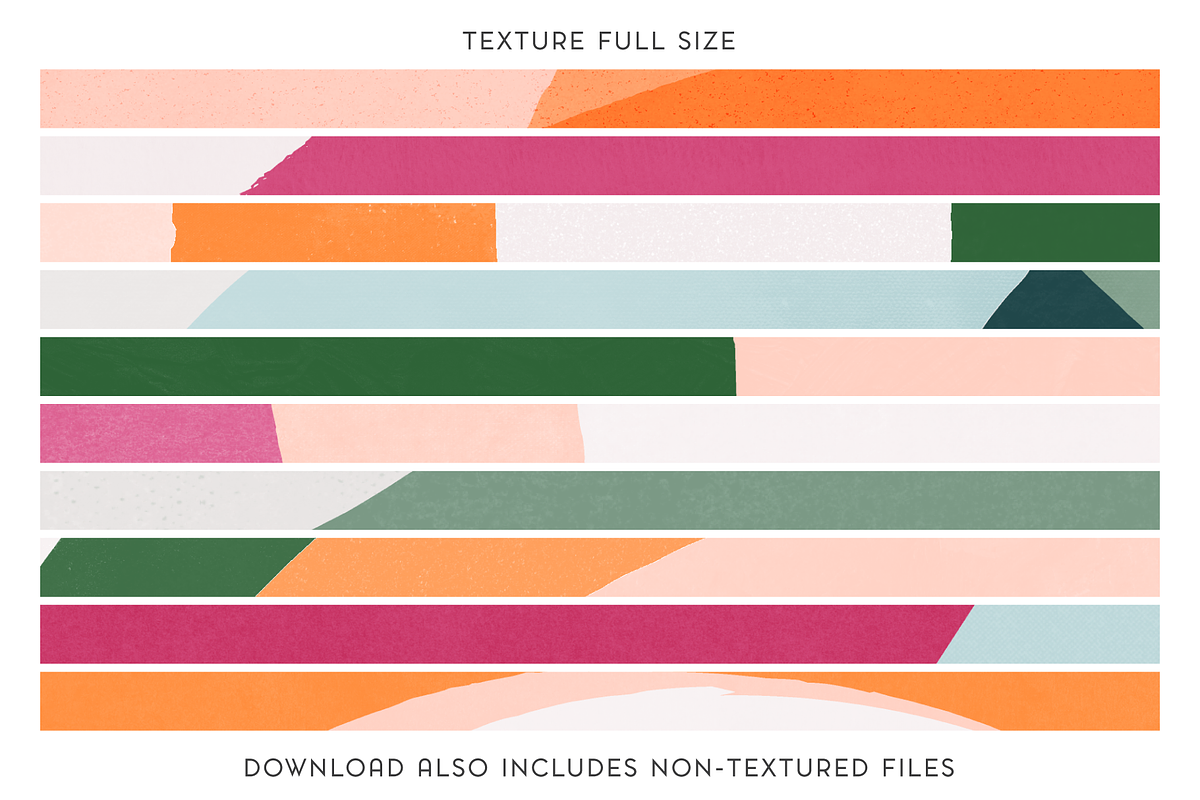 Color Block Background Bundle