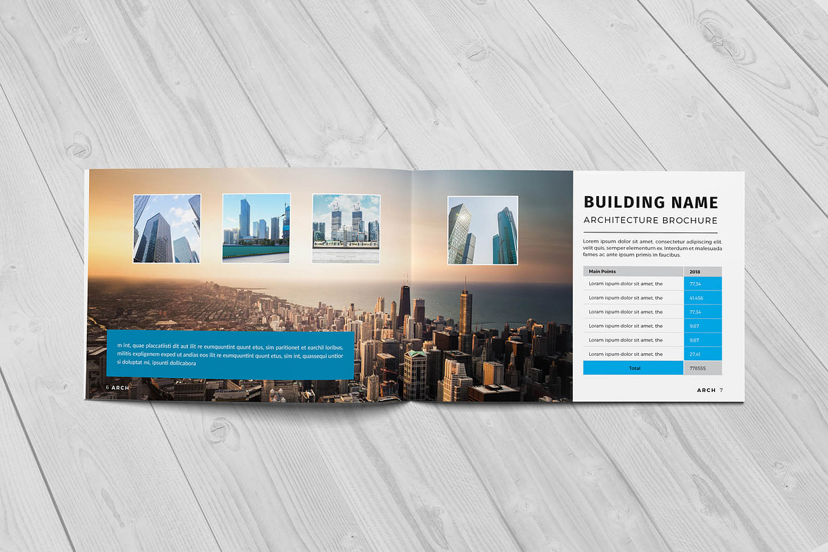 A5 Realestate/Architecture Brochure, a Brochure Template by New Lines (Photo 4 of 13)