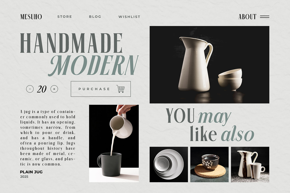 Mesuho Font, a Serif Font by alit design (Photo 10 of 17)