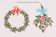 Merry Christmas Watercolor Pax, an Object Graphic by Tempcraft (Thumbnail 5 of 8)