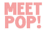 Bengal Slitscan, a Sans Serif Font by Craft Supply Co. (Thumbnail 2 of 8)