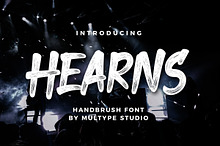 Hearns Handbrush Font