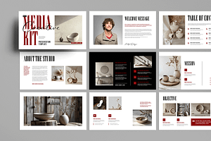 Professional Media Kit Presentation, a Presentation Template by MightyDesign