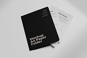 A4 Paper Folder Mockup, an Advertising Mockup by Twins_studio926 (Thumbnail 5 of 5)