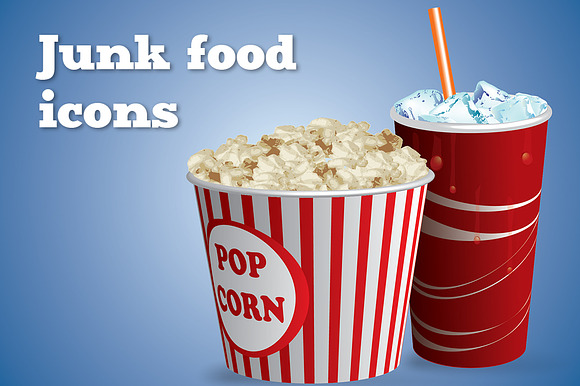 Junk Food icons preview 3