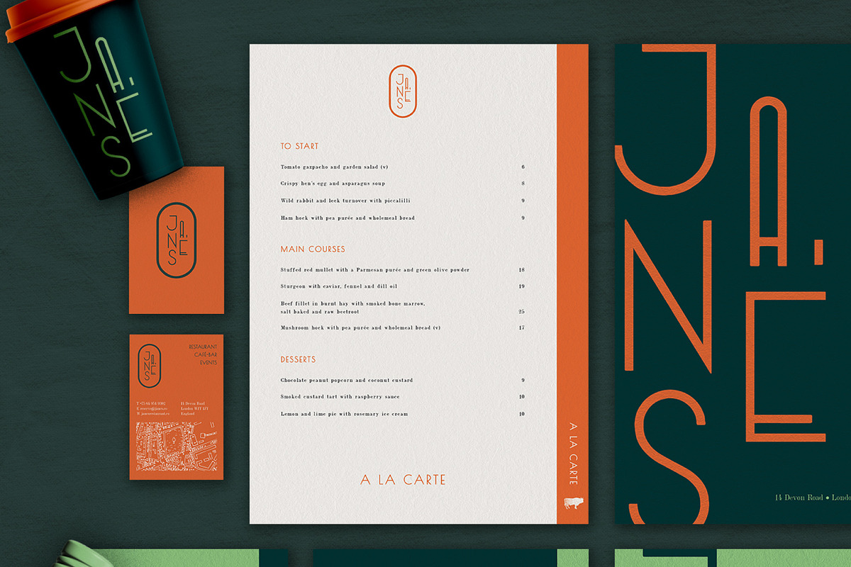 Restaurant Template Kit, a Branding & Logo Template by InDesignSkills (Photo 10 of 14)