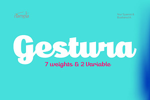 Gestura - Modern Script Font Family
