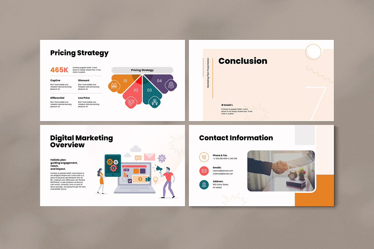 Marketing Plan Canva Template, a Marketing Template by GoldenPixelStudio (Photo 10 of 11)