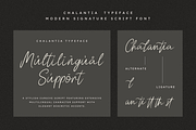 Chalantia - Modern Signature Font, a Script Font by Masyafi Studio (Thumbnail 5 of 8)