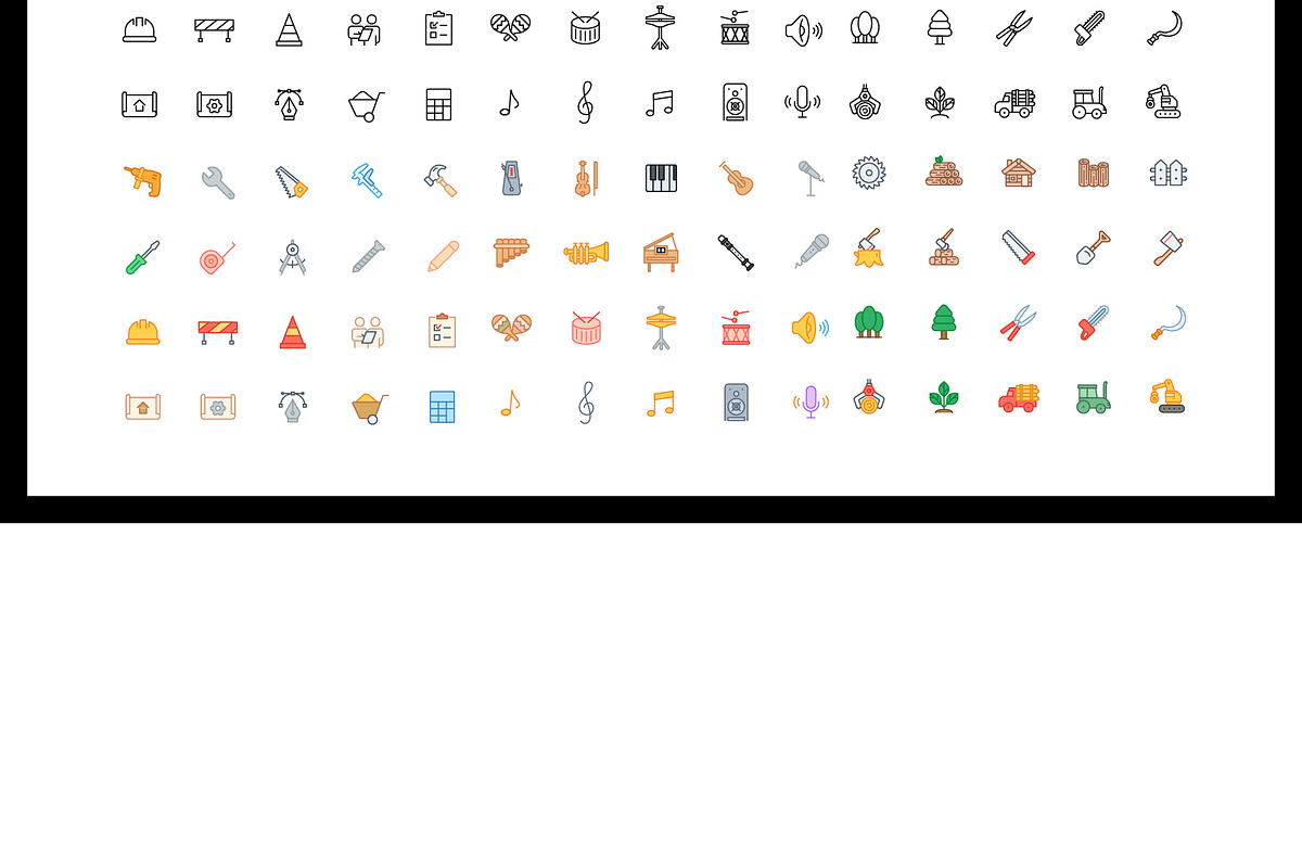 3000+ Mega Bundle line&color Icons, an Outline Icon by Design Present (Photo 19 of 19)