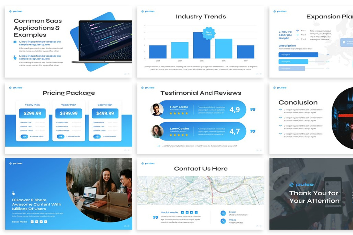 Pulse - Startup Keynote Template, a Presentation Template by SlideFactory (Photo 4 of 4)