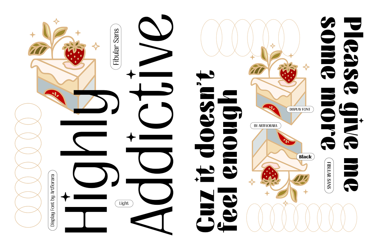 FIBULAR SANS - Variable Display Type, a Sans Serif Font by Artflorara (Photo 2 of 23)
