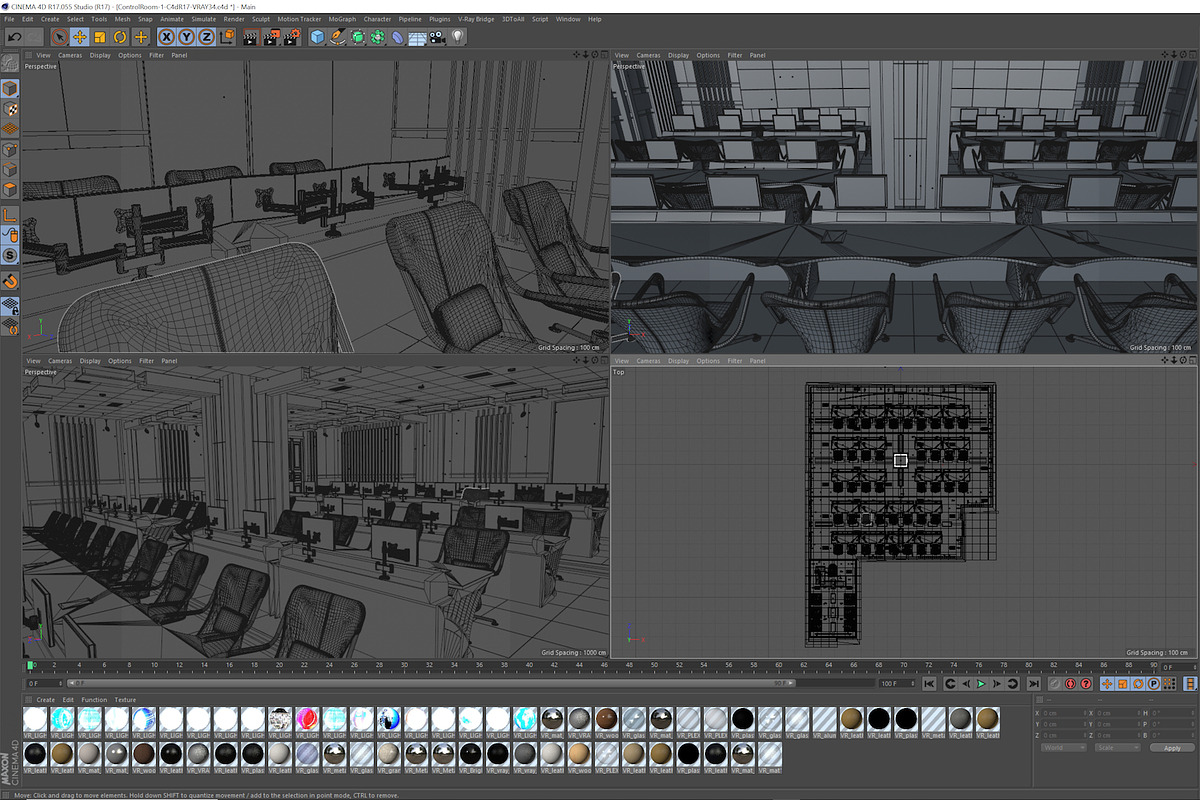 TV Studio Control Room 1, an Architecture 3D Model by akerStudio (Photo 41 of 42)