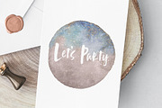 Gold Touched Watercolor Shapes, an Object Graphic by OM Creativ (Thumbnail 4 of 6)