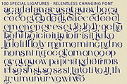 Relentless Changing - Luxury Font, a Serif Font by 177Studio (Thumbnail 8 of 8)