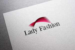 Lady Fashion Logo