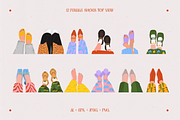 Shoes selfie. Feet top view, an Object Graphic by My.Ordinarty (Thumbnail 6 of 9)