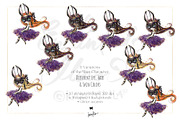 Halloween Gothic Woodland Clipart, a Seasonal Illustration by KaramfilaS (Thumbnail 2 of 8)