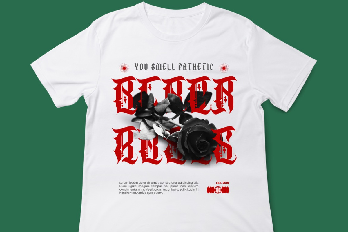 Asterixot - Modern Blackletter Font, a Blackletter Font by Dhabee (Photo 15 of 17)