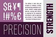 Bondia - Condensed Family, a Sans Serif Font by Arterfak Project (Thumbnail 4 of 15)