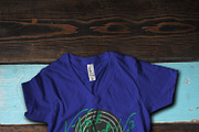 Women's V-neck Photoshop Mockup #3, a Shirt Mockup by SLTFNDRY (Thumbnail 2 of 2)