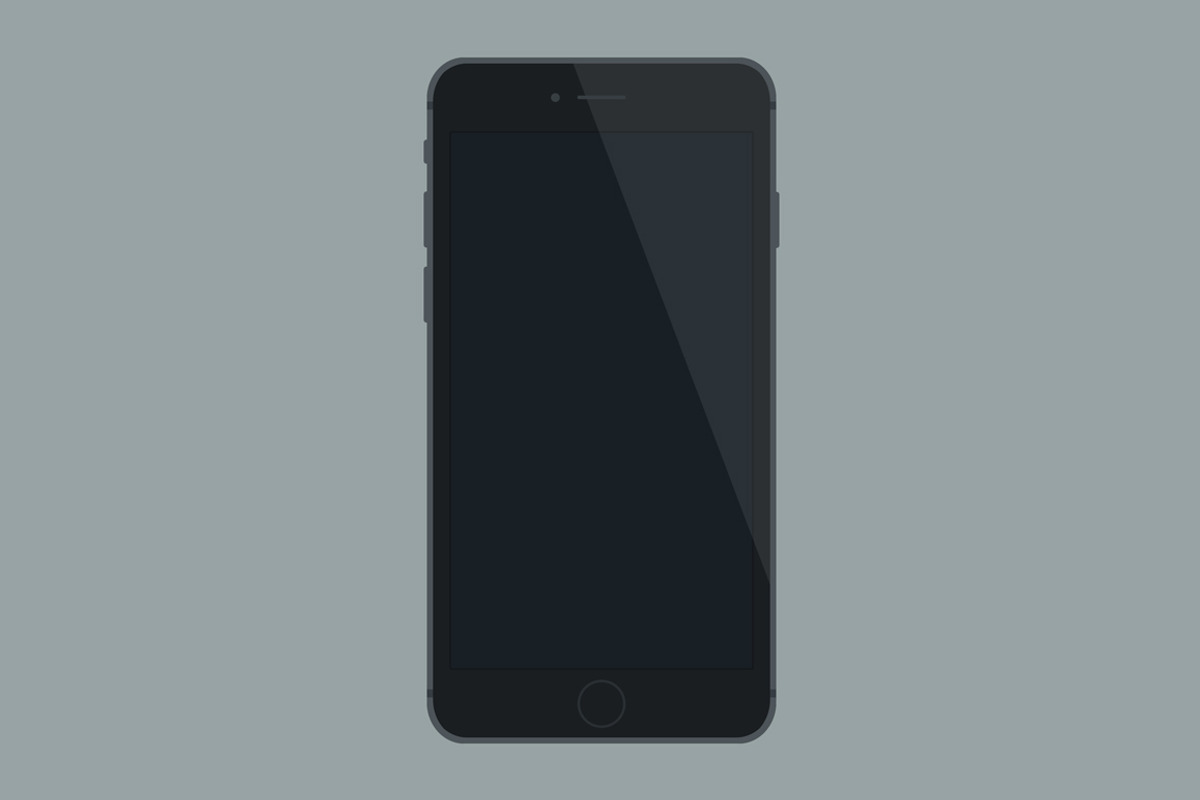 Flat iPhone 6 Mockup, an iPhone Mockup by Mattias (Photo 4 of 4)