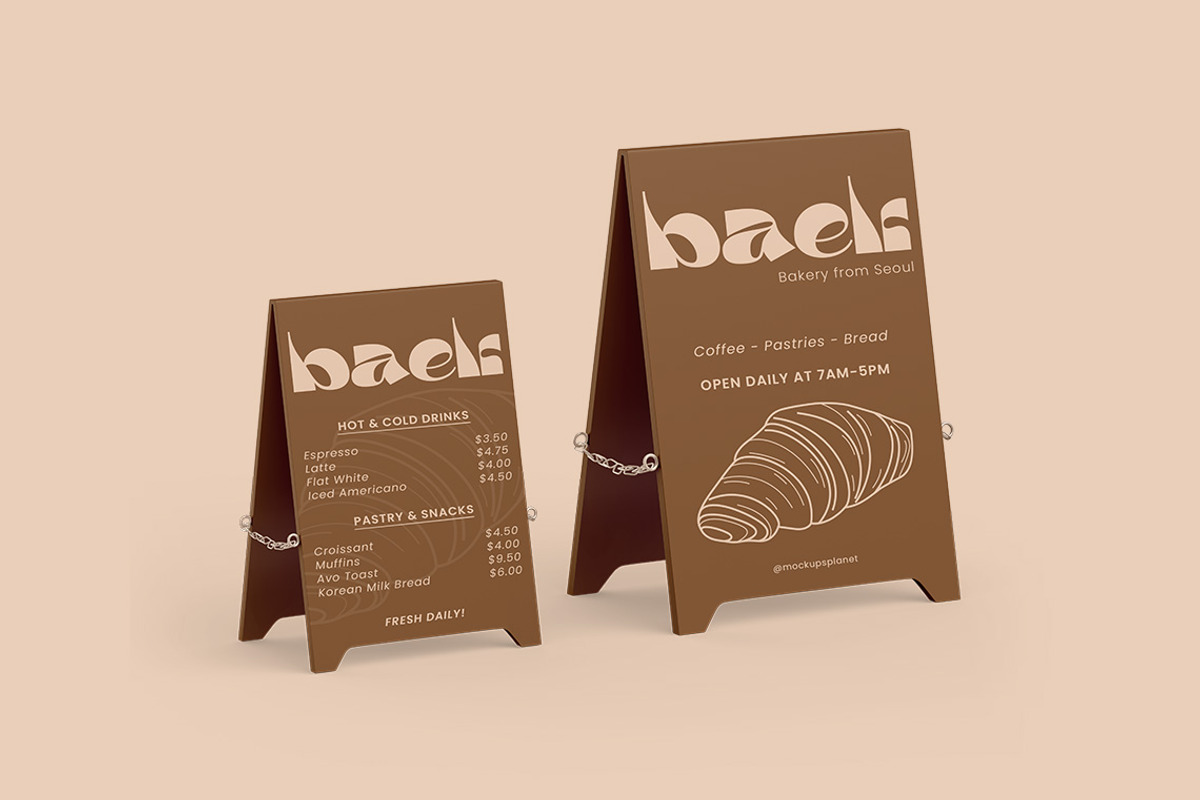 Premium Outdoor Sign Board Mockups, an Advertising Mockup by Mockups Planet (Photo 4 of 5)