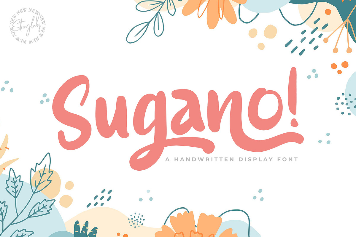Sugano - Handwritten Font, a Script Font by StringLabs (Photo 14 of 14)