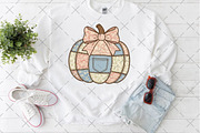 Coquette Denim Pumpkin Halloween, an Illustration by Craft Nest (Thumbnail 6 of 6)