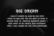 Fegas - Blackletter Font, a Blackletter Font by Mightyfire (Thumbnail 3 of 4)