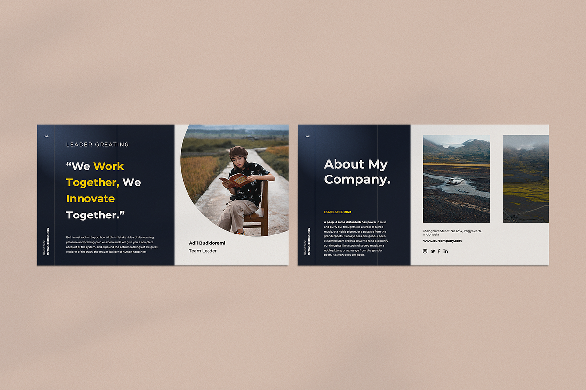 Tapanuli Business Plan - Powerpoint, a Presentation Template by Surotype (Photo 7 of 10)