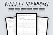 Shopping Planner Lists, a Presentation Template by Ahluva Studio (Thumbnail 3 of 9)