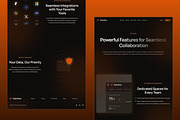 Teamflow - SaaS Website Template, a Landing Page Template by Neex Store (Thumbnail 3 of 3)