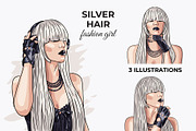 Vector Fashion Girl Portraits, a Person Illustration by Iryna Denysova (Thumbnail 6 of 11)