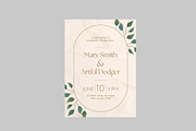 Elegant Wedding Invitation Suite, a Templates & Theme by studiogstock (Thumbnail 2 of 4)