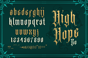 Menotius Modern Blackletters, a Blackletter Font by dansdesign (Thumbnail 6 of 11)