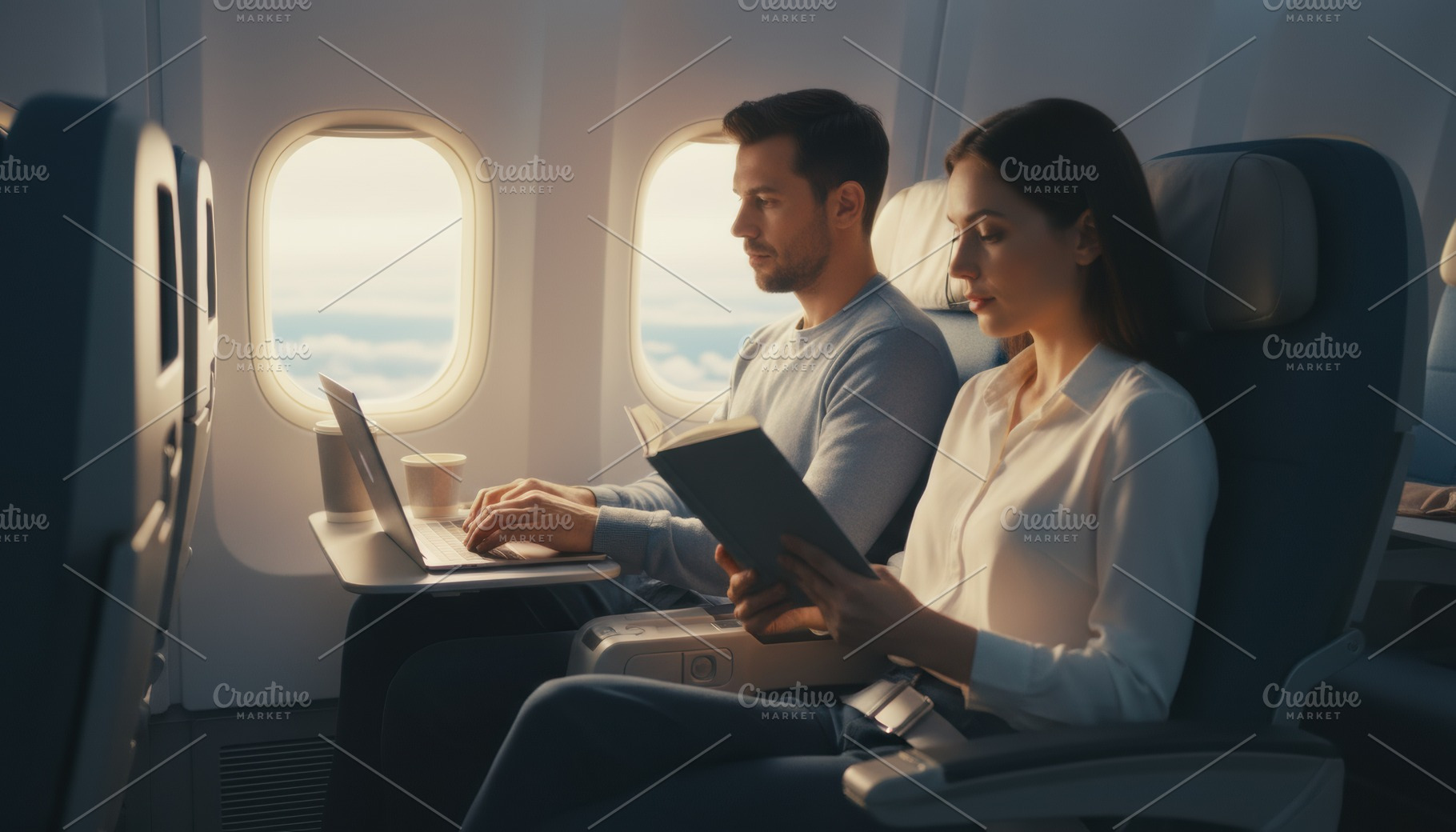Travel productivity concept with digital lifestyle, a Technology Photo by Igor Tichonow