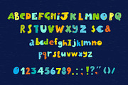Dinosaurs Color Font OpenType-SVG, a Font by KundolaArt (Thumbnail 4 of 9)