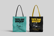 Tote Bag Mockup, a Product Mockup by bimockup (Thumbnail 6 of 6)