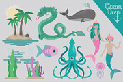 ocean deep, an Illustration by Black Design (Thumbnail 2 of 2)