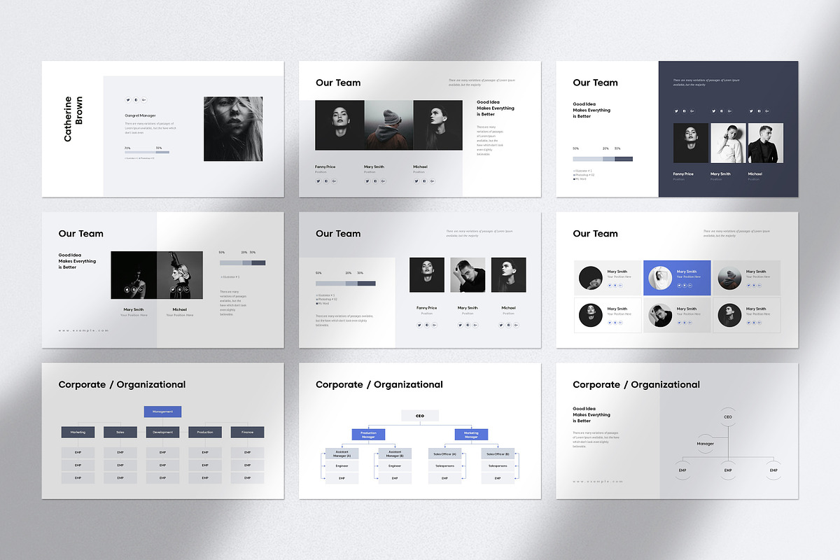 Business Plan PowerPoint Template, a Presentation Template by GoldenPixelStudio (Photo 14 of 29)