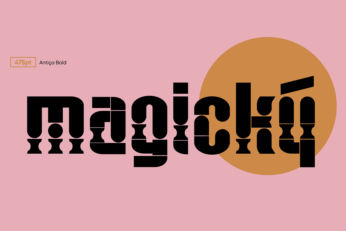 Antica Font preview 6