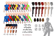 volleyball clipart, a Sport Illustration by DekoArt (Thumbnail 2 of 5)