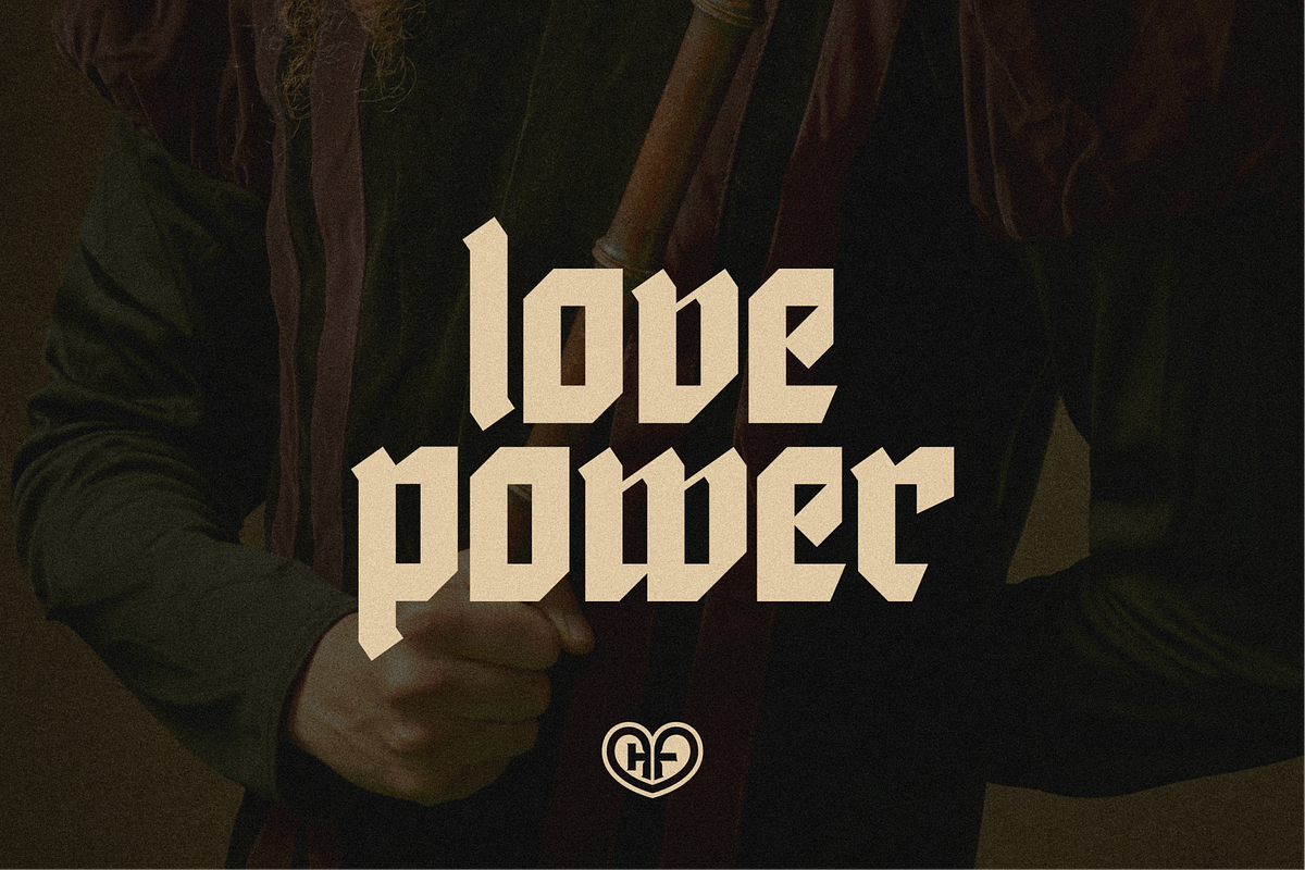 Aesteric Blackletter Gothic Font, a Blackletter Font by 24Design Studios (Photo 8 of 8)