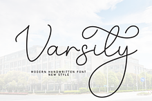 Varsity | Script Font
