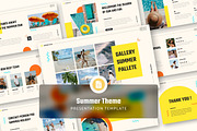 Summer Theme Presentation Slides, a Presentation Template by Antstheme (Thumbnail 1 of 2)